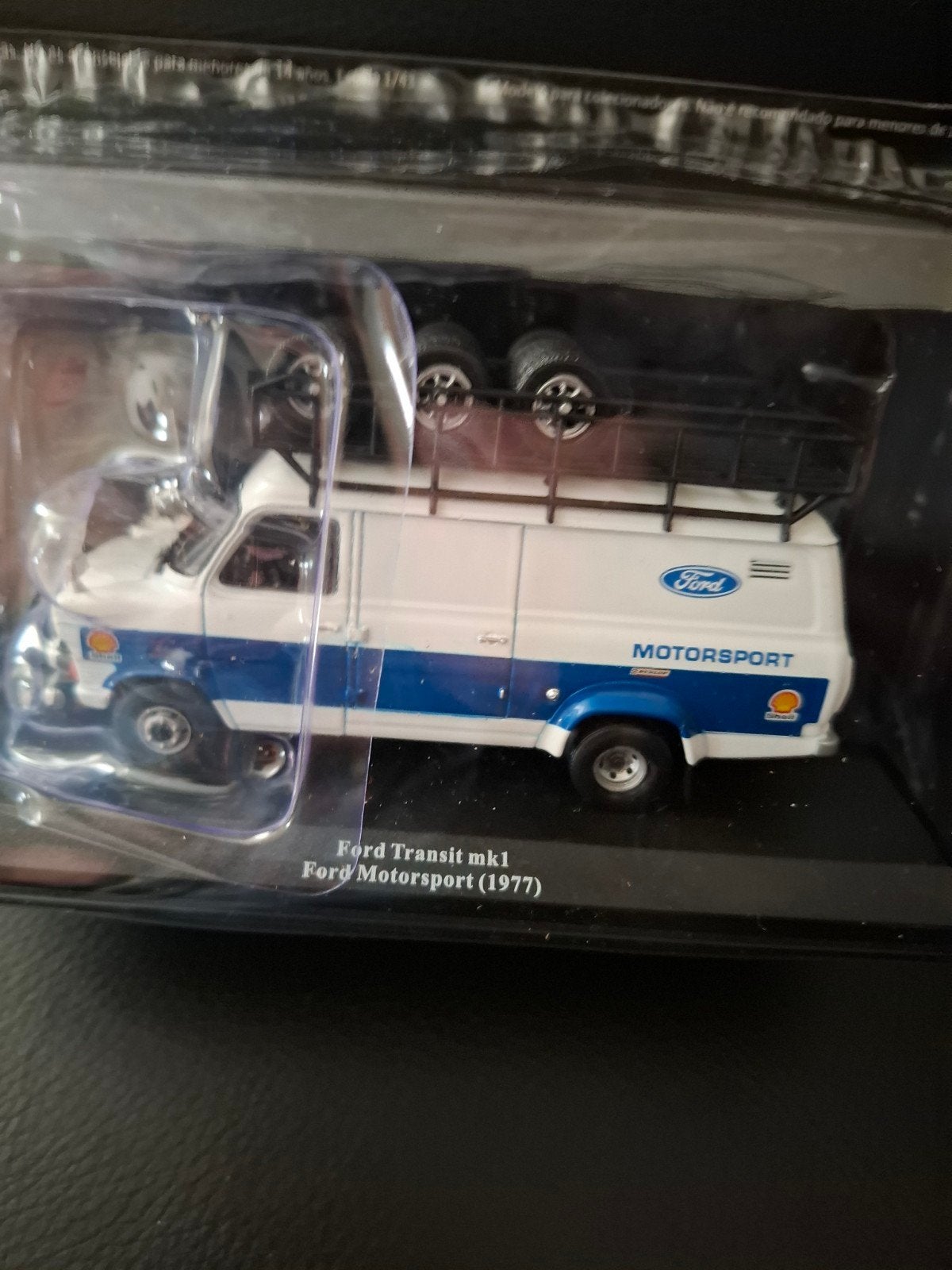 Ford Transit mk1 Ford Motorsport (1977) modelauto, Ophalen of Verzenden, Nieuw, Overige merken