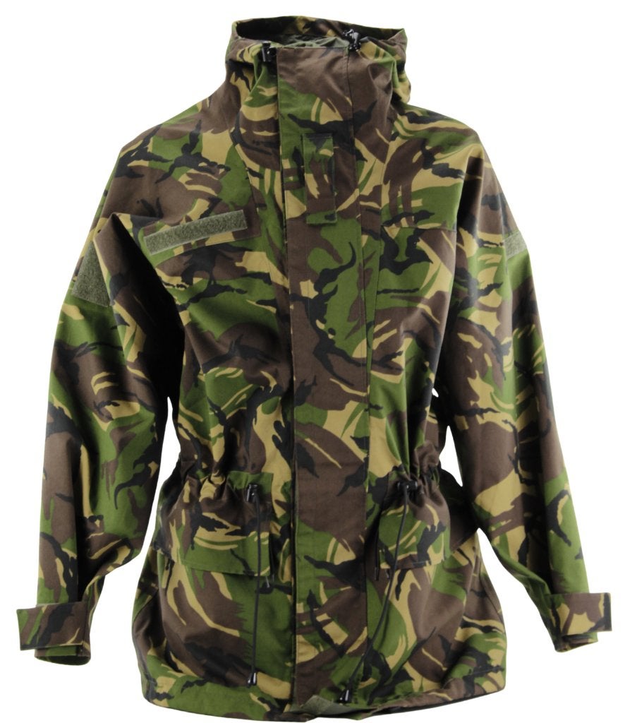 Bilaminaat parka Defensie NL camo gebruikt, Defensie, Kleding of Schoenen, Ophalen of Verzenden, Defensie