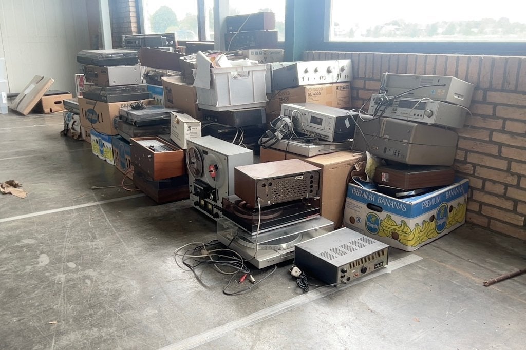 Partij platenspelers & hifi: Sony, Akai, Technics, Philips, Ophalen, Gebruikt, Platenspeler, Overige merken