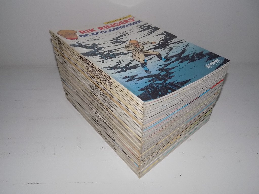 Rik Ringers ~ Complete serie 1 t/m 78, Boeken, Complete serie of reeks, Ophalen of Verzenden, Gelezen, Gilbert Gascard (Tibet)