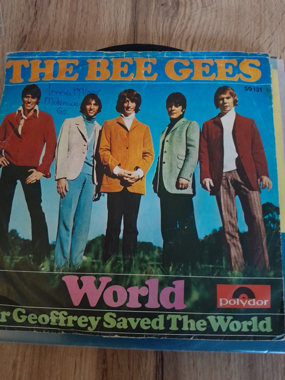 The bee gees 7inch world, Ophalen of Verzenden, Zo goed als nieuw, Pop