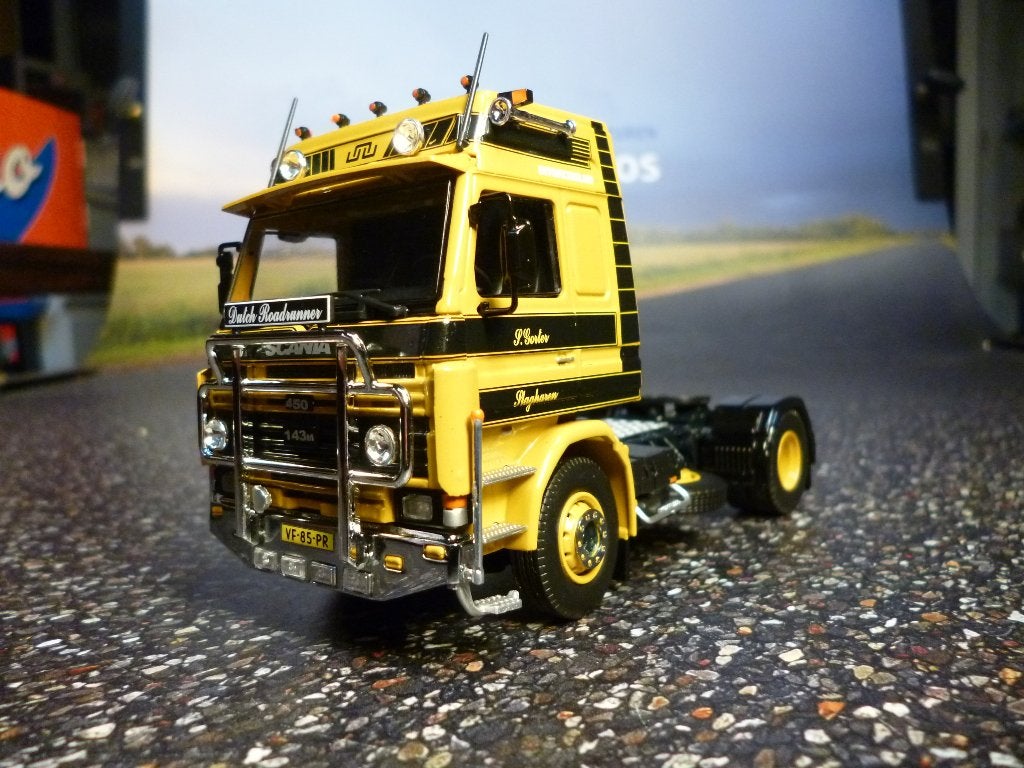 Tekno Scania 143 Gorter met certificaat, Hobby en Vrije tijd, Modelauto's | 1:50, Ophalen of Verzenden, Nieuw, Bus of Vrachtwagen