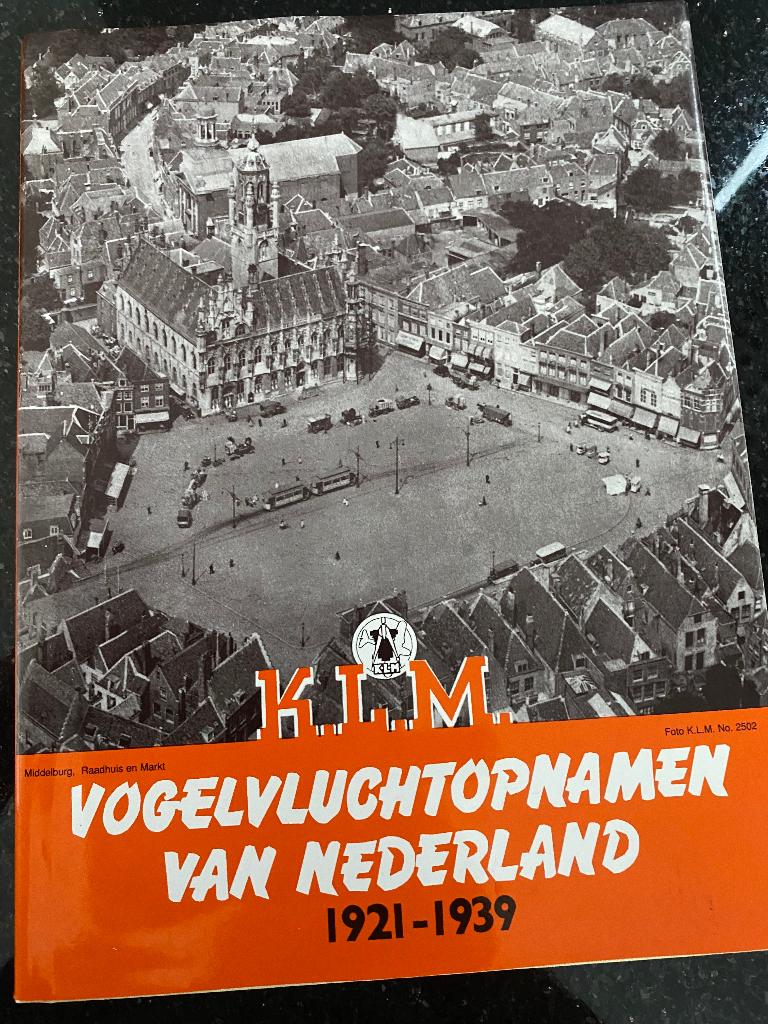 KLM Vogelvluchtopnamen van Nederland 1921-1939, Ophalen of Verzenden, Zo goed als nieuw, Fotografie algemeen