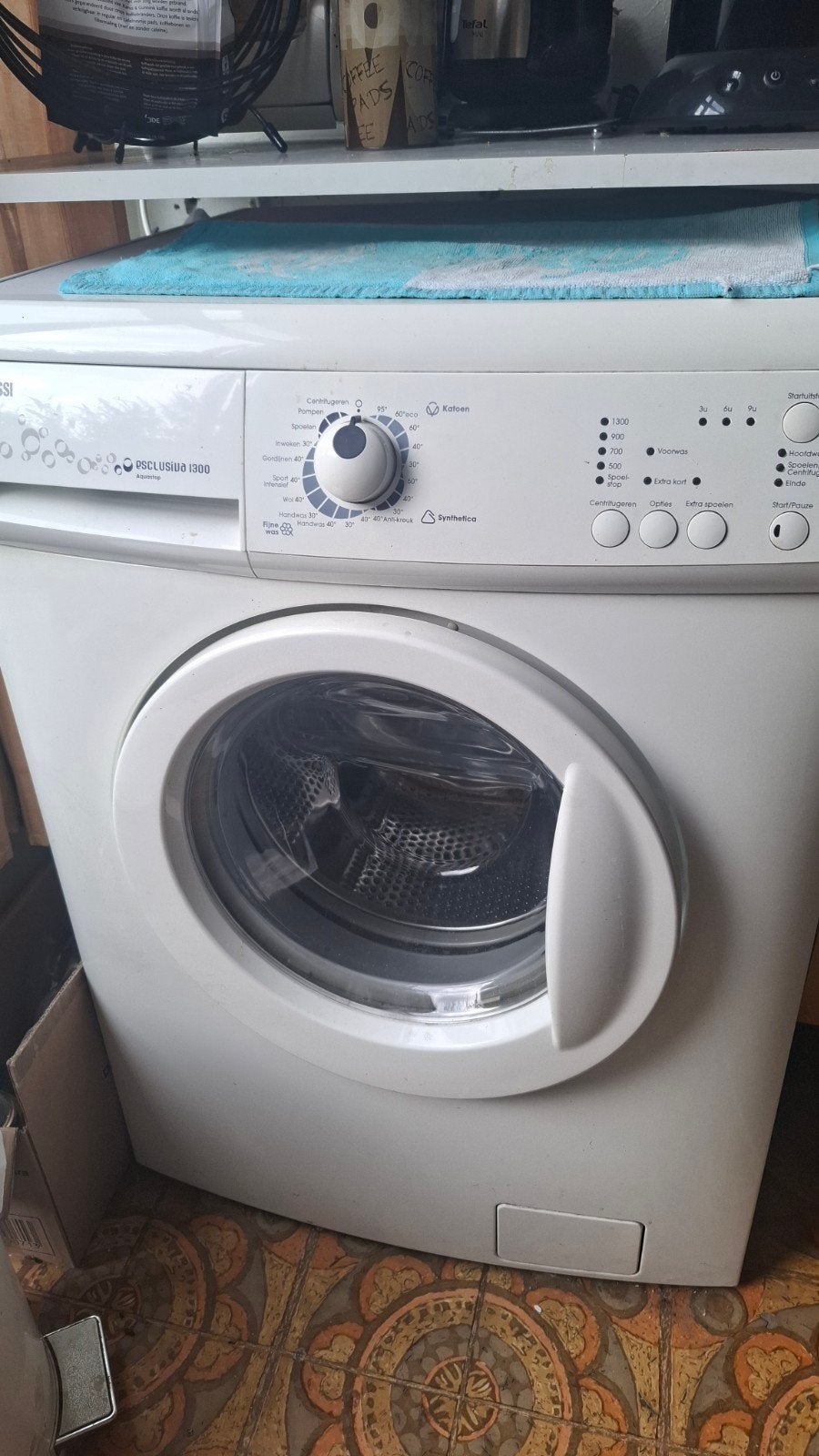 Zanussi Exclusiva 1300 Wasmachine - Goede Staat, Ophalen, Gebruikt, Voorlader, Wolwasprogramma