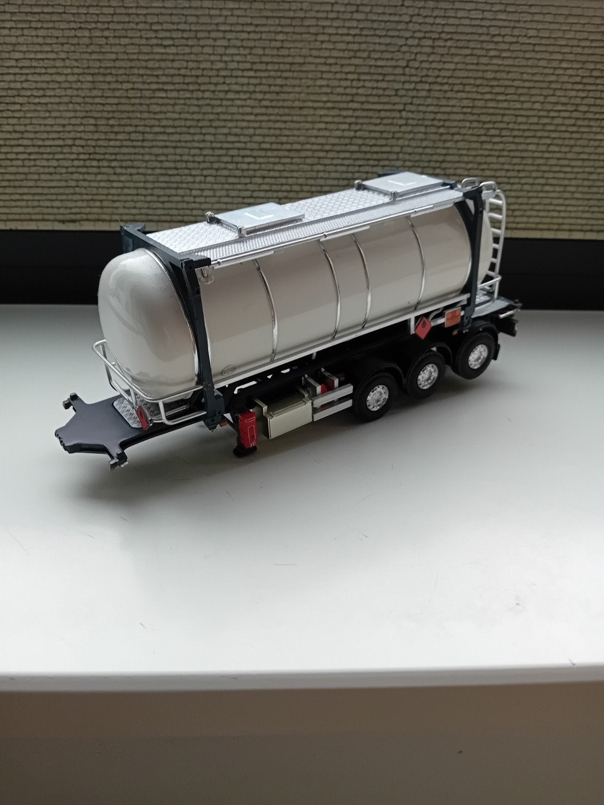 Burg Swapcontainer Trailer, Ophalen of Verzenden, Zo goed als nieuw, Bus of Vrachtwagen, Tekno