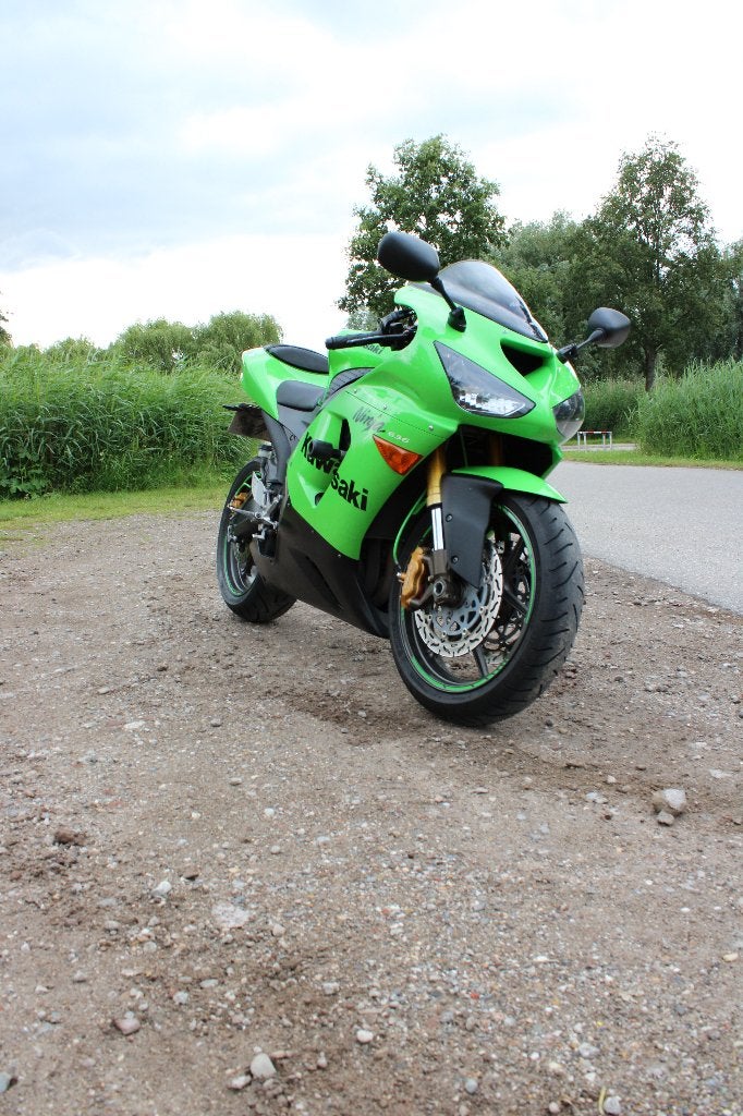 Kawasaki Ninja ZX-6R 636 – Goed onderhouden - 65000 km, Sportuitlaat, 636 cc, Occasion, 4 cilinders