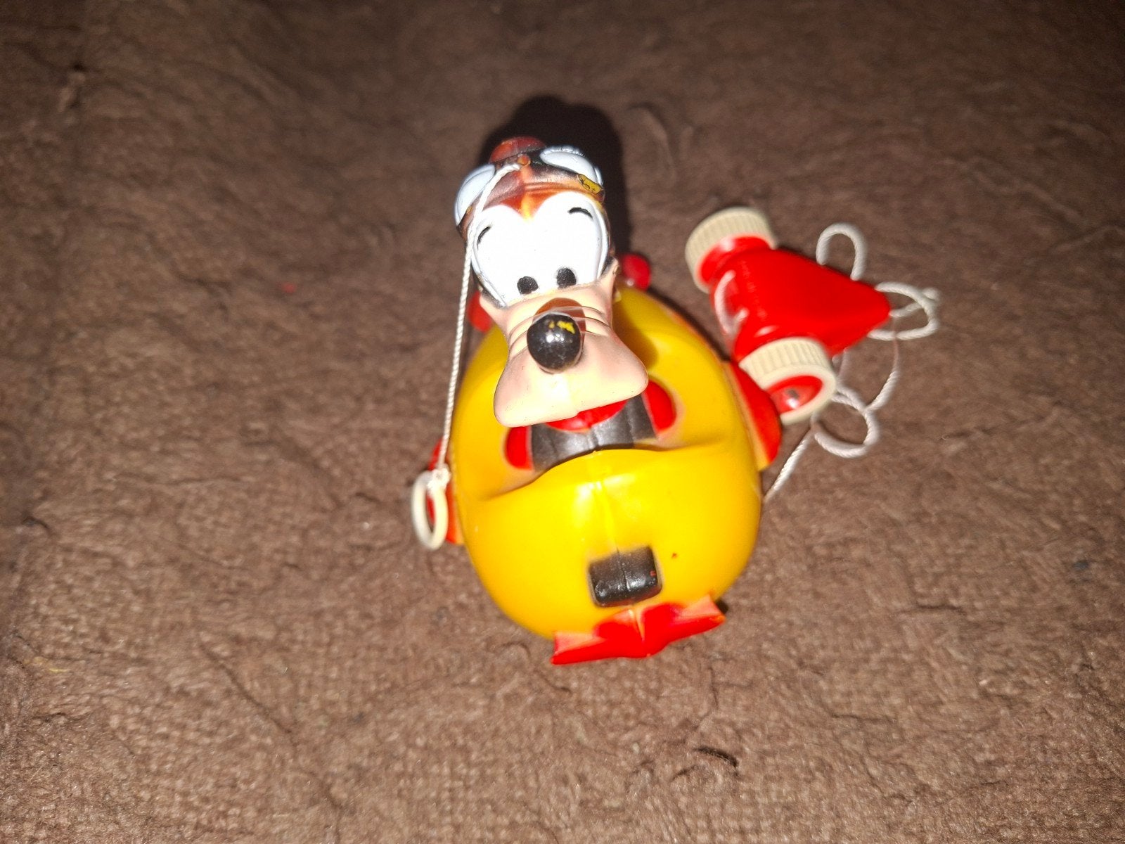 vintage Disney goofy, Verzamelen, Disney, Ophalen of Verzenden, Goofy of Pluto, Zo goed als nieuw, Beeldje of Figuurtje