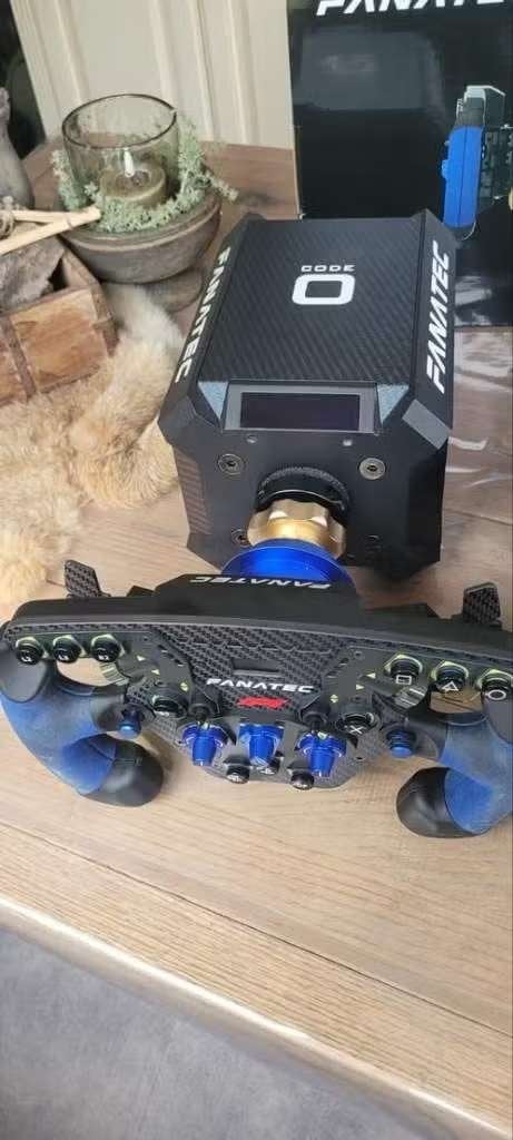 Fanatec Podium F1 bundel, steering Wheel en Wheelbase., Ophalen, Zo goed als nieuw, Fanatec, SimLab, GRID, Trak Racer, Simucube