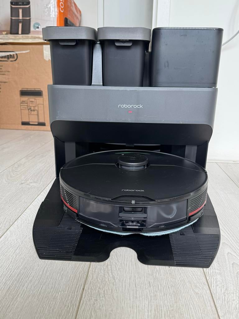 Roborock S7 MaxV Ultra – Premium Robotstofzuiger, Ophalen of Verzenden, Gebruikt, Reservoir, Robotstofzuiger