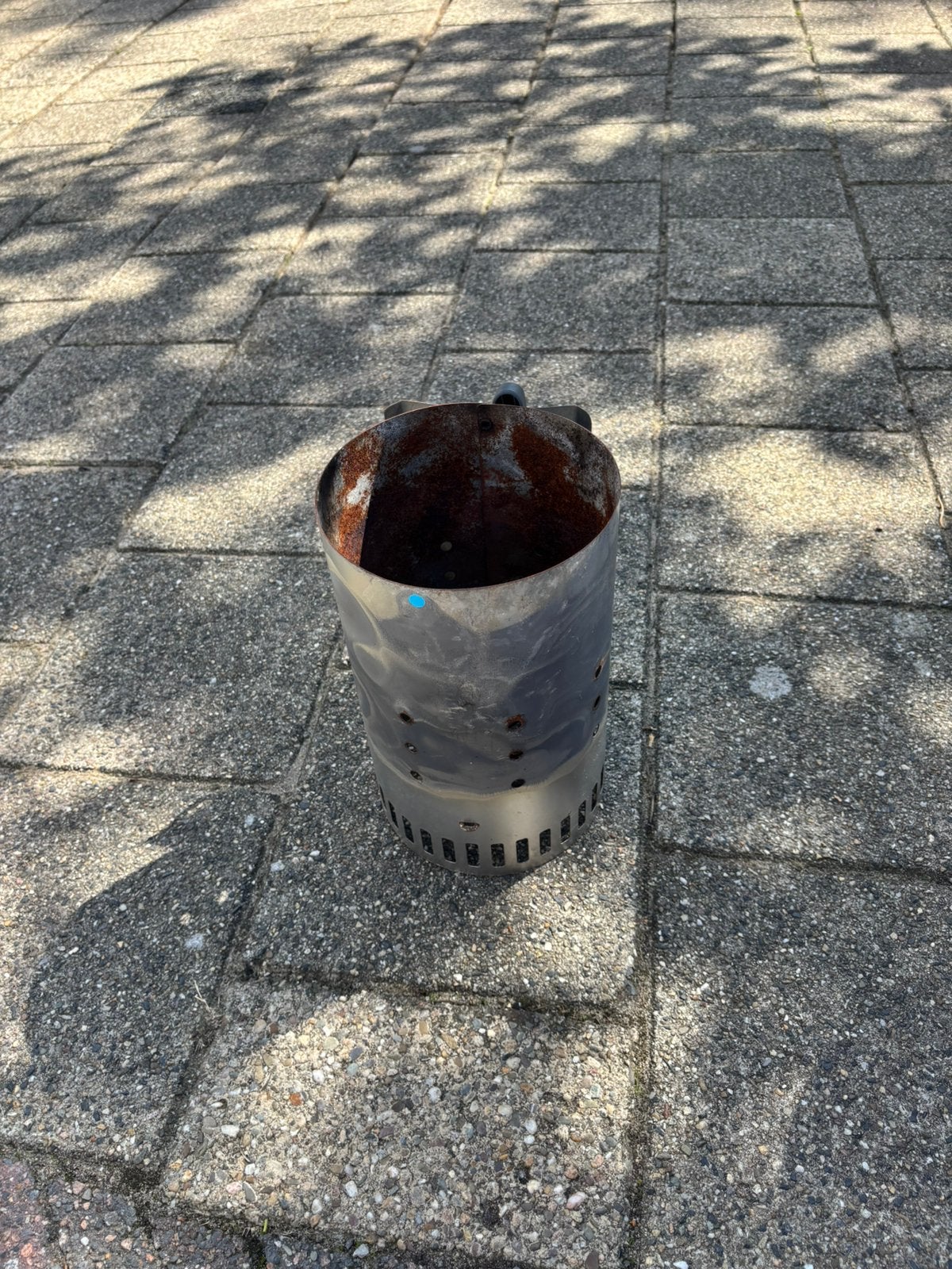 Weber snelstarter, Ophalen, Zo goed als nieuw, Rond, Minder dan 30 cm