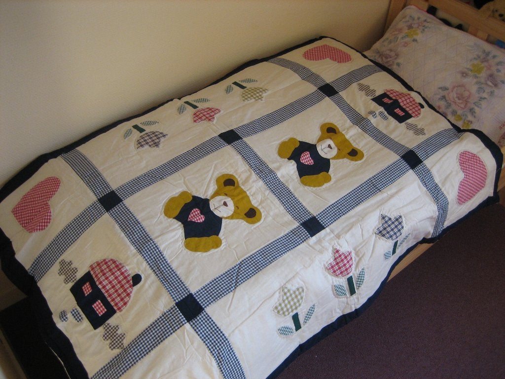 Nieuw, handwerk patchwork quilt / sprei /deken, Overige doeleinden, Nieuw, Ophalen of Verzenden, Deken of Dekbed
