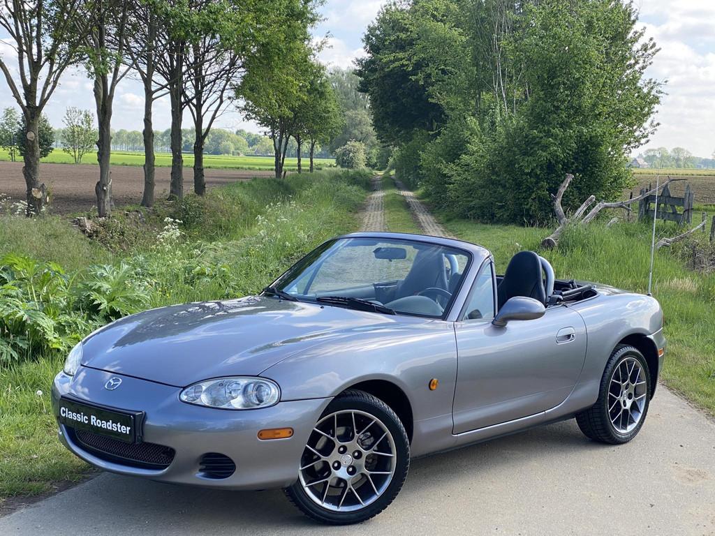 Mazda MX-5 NBFL 1.6i 110PK UNPLUGGED, LEDER, SOUNDBAR, Auto's, 4 cilinders, Cabriolet, 1010 kg, Bedrijf