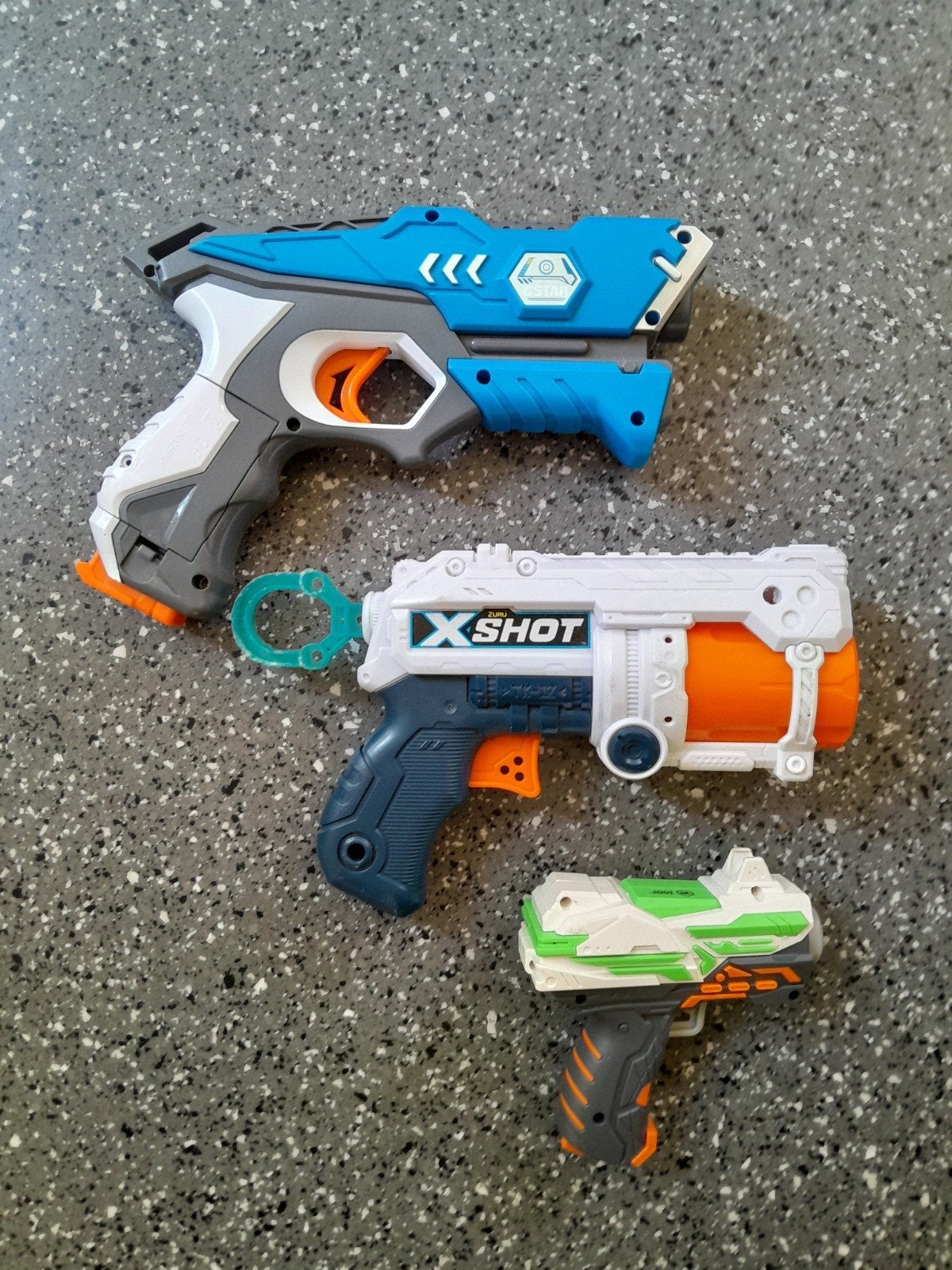 speelgoedpistool pistool 3 stuks ~ X Shot Tack Pro Toy gun, Ophalen of Verzenden