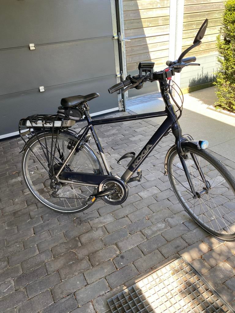 Koga E-bike E-Deluxe Heren, electrische fiets framemaat 57cm, Fietsen en Brommers, Fietsen | Oldtimers, 55 tot 59 cm, Ophalen