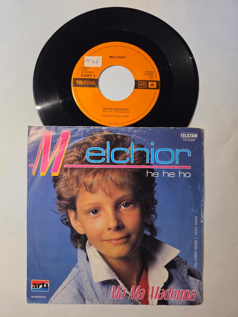 Melchior - He he ho, Gebruikt, 7 inch, Single, Ophalen of Verzenden