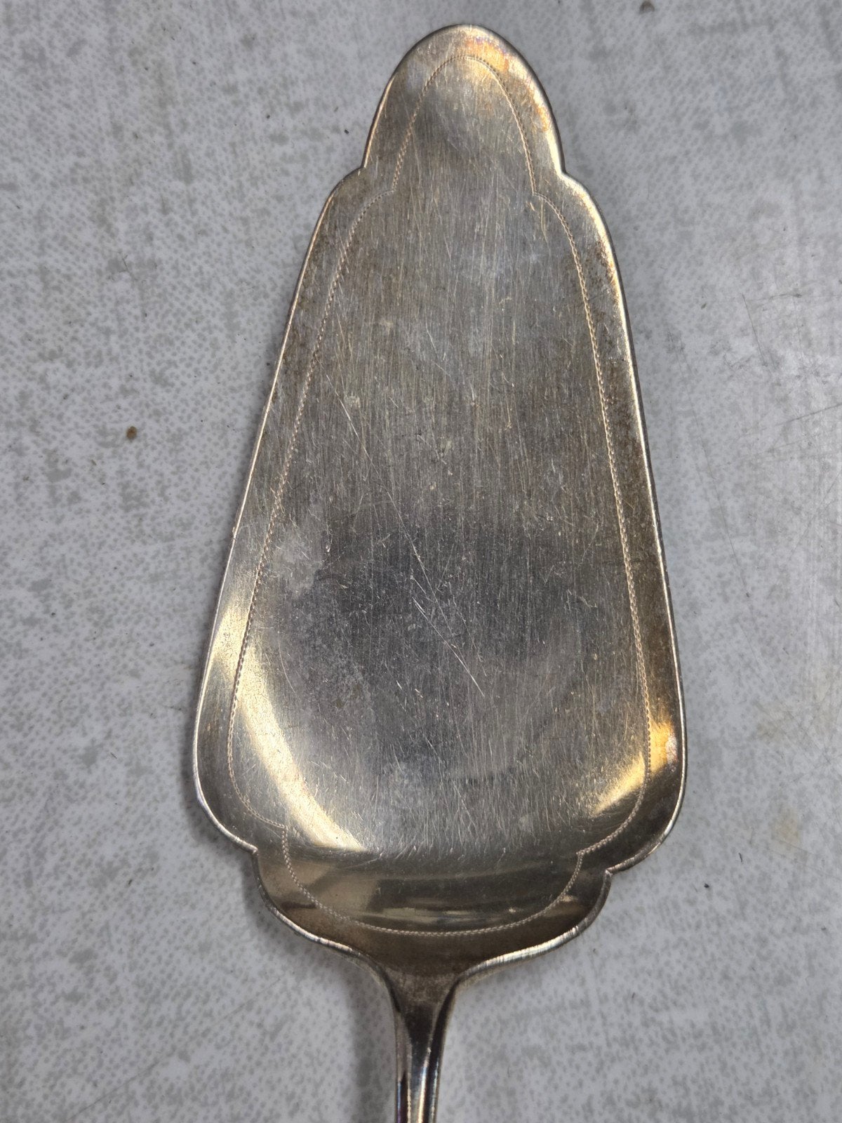 Antieke zilveren taartschep, Ophalen of Verzenden