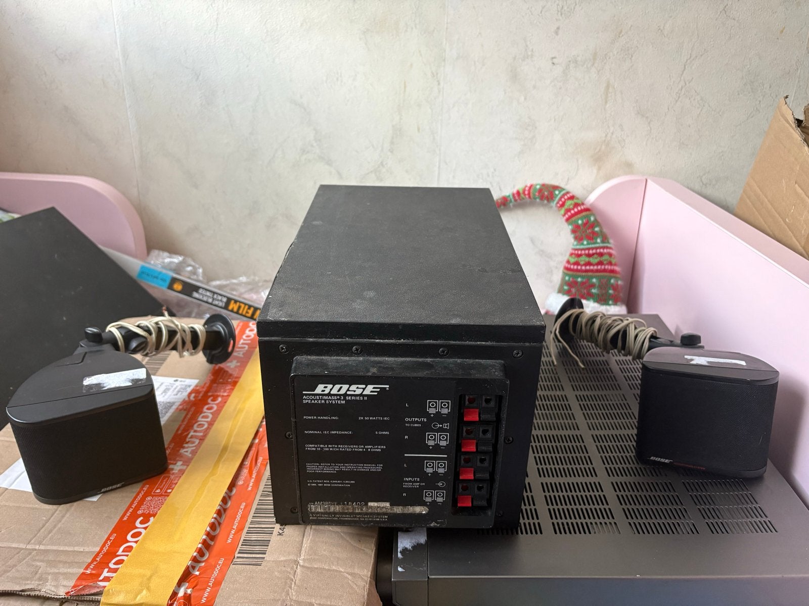 Bose Acoustimass 3 Series II Speaker Systeem, Ophalen, Gebruikt, Speakerset, Bose