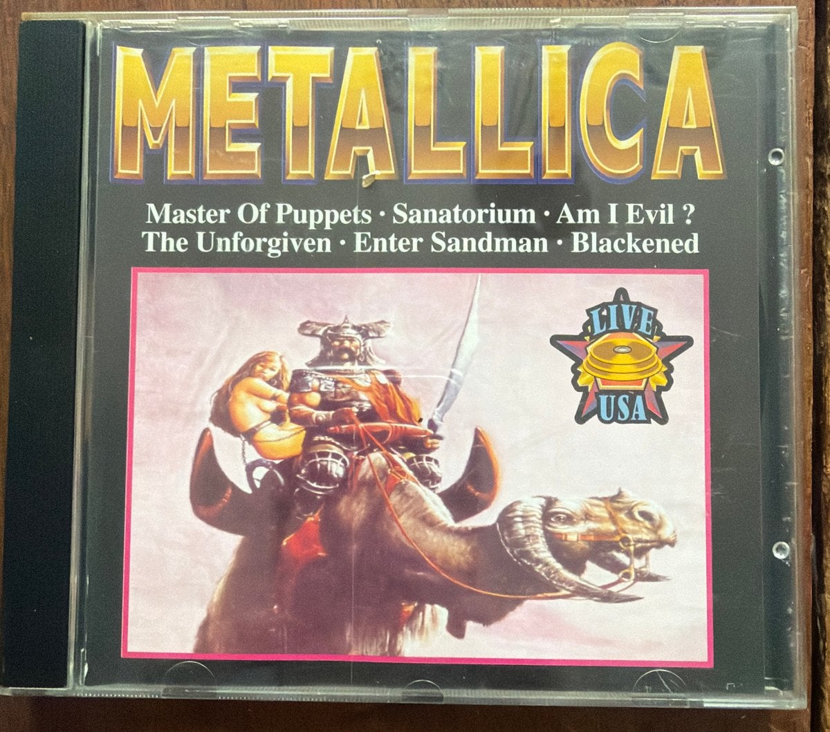 Metallica Live USA CD - Zeer Goede Conditie, Metal, Ophalen of Verzenden, Zo goed als nieuw, Live-album
