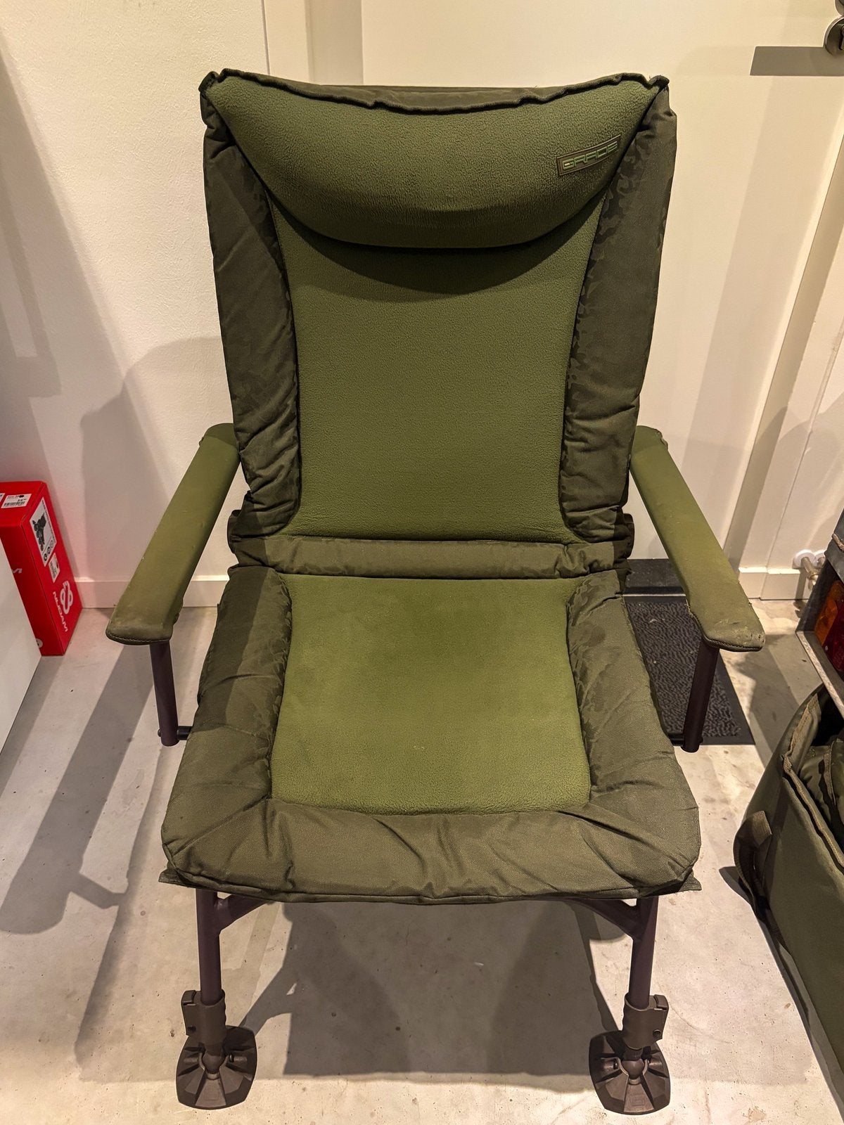 Grade big fella chair visstoel, Watersport en Boten, Ophalen, Gebruikt, Overige typen