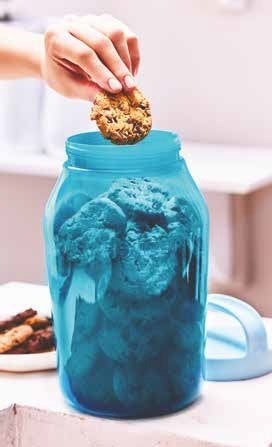Tupperware Super Jar /Koekjestrommel /Sangria Kan 4,5L Nieuw, Blauw, Beker of Kan, Nieuw, Ophalen of Verzenden