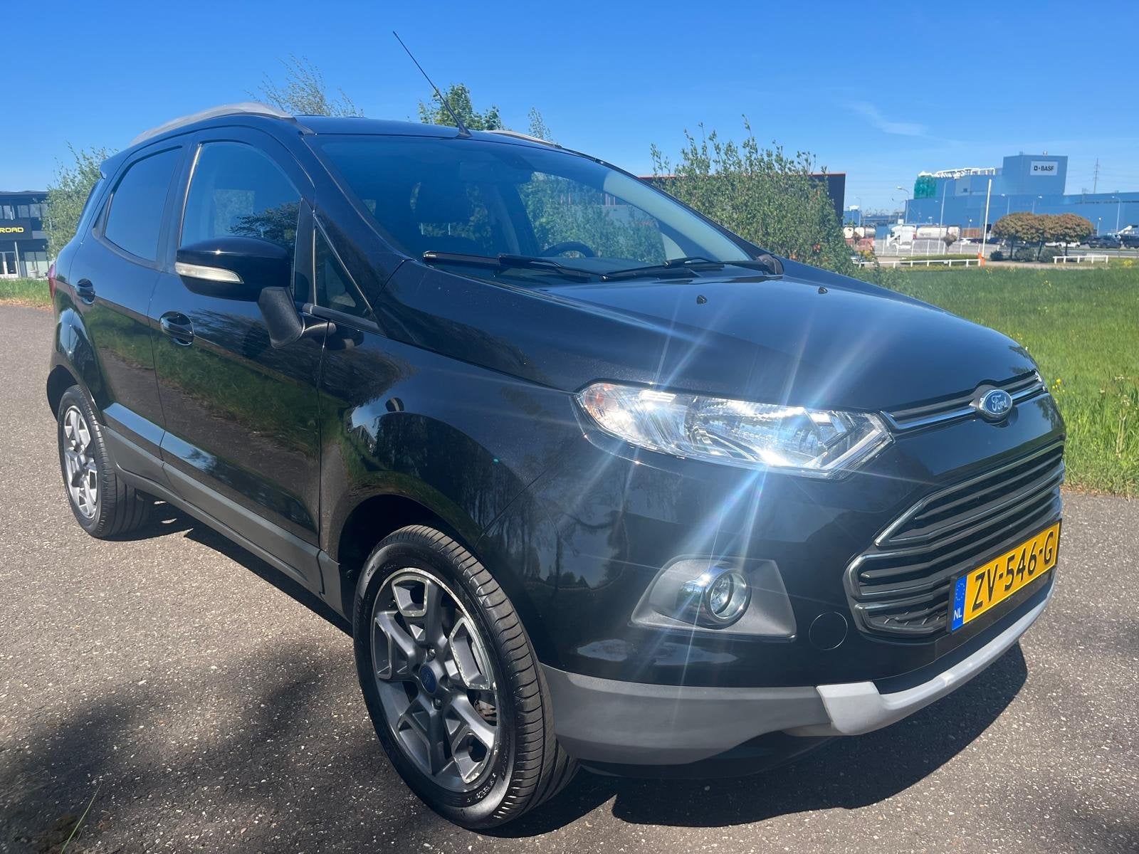 Ford EcoSport 1.0 EcoBoost Titanium (bj 2016), Voorwielaandrijving, Gebruikt, Ecosport, Zwart