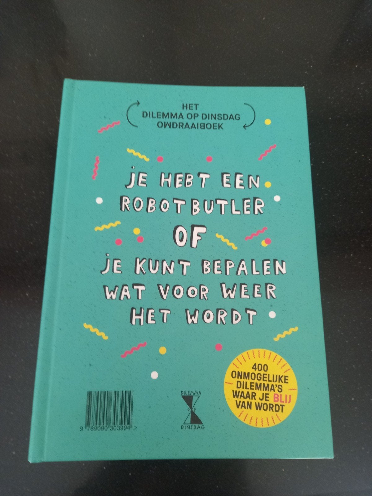 Dilemma op Dinsdag - Het Dilemma op Dinsdag-omdraaiboek, Ophalen of Verzenden, Zo goed als nieuw, Dilemma op Dinsdag