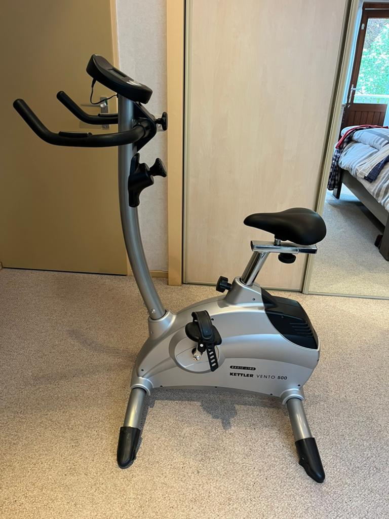 Hometrainer Kettler Vento 500, Sport en Fitness, Fitnessapparatuur, Zo goed als nieuw, Hometrainer, Ophalen