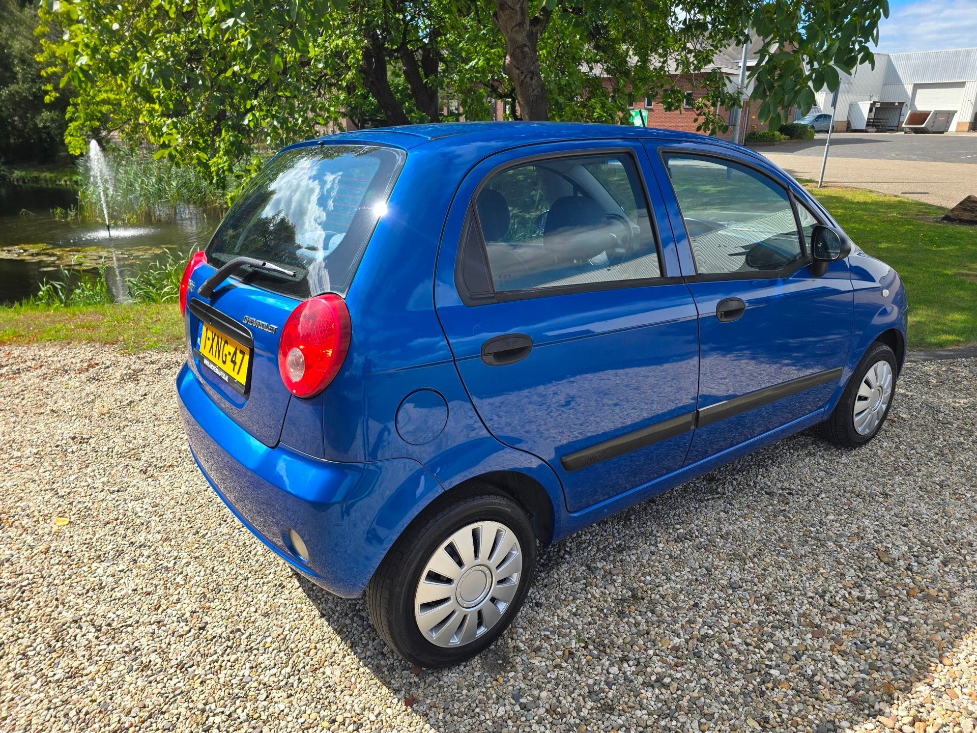 Chevrolet Matiz 0.8 Pure, Auto's, Voorwielaandrijving, Gebruikt, ABS, Blauw