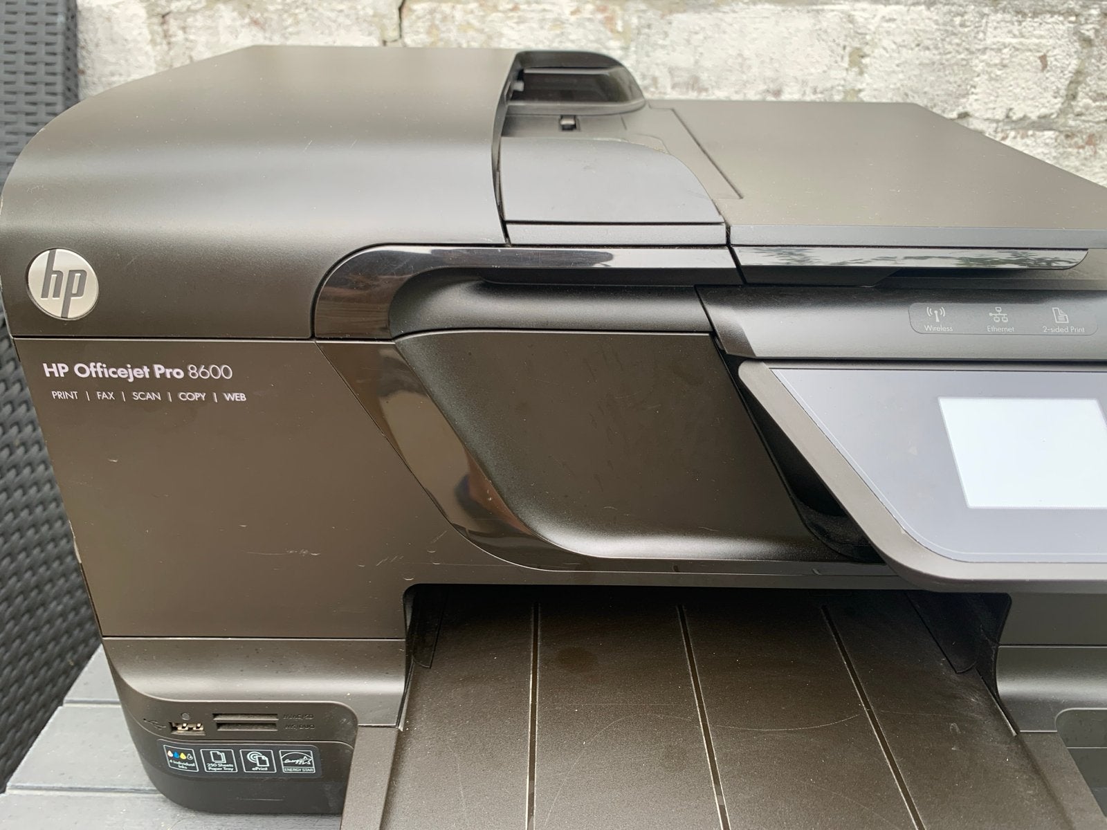 Gratis HP OfficeJet Pro 8600 onderhoud nodig en zonder kabel, Ophalen, Gebruikt, Faxen, Inkjetprinter
