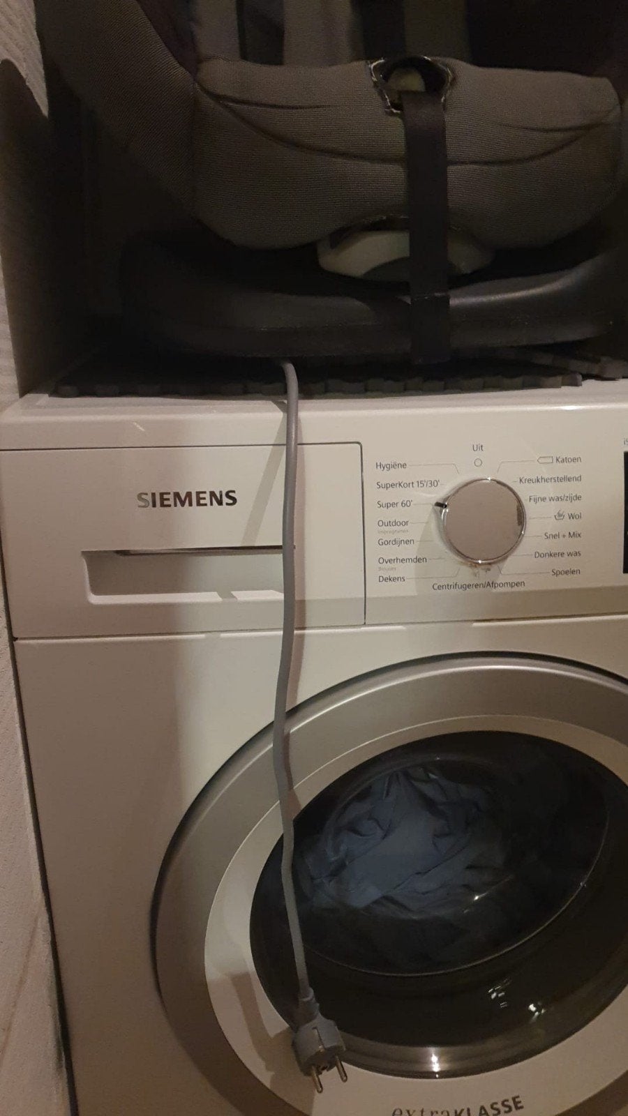 Siemens ExtraKlasse Wasmachine - Zo goed als nieuw, Ophalen of Verzenden, Zo goed als nieuw, Voorlader, Kort programma
