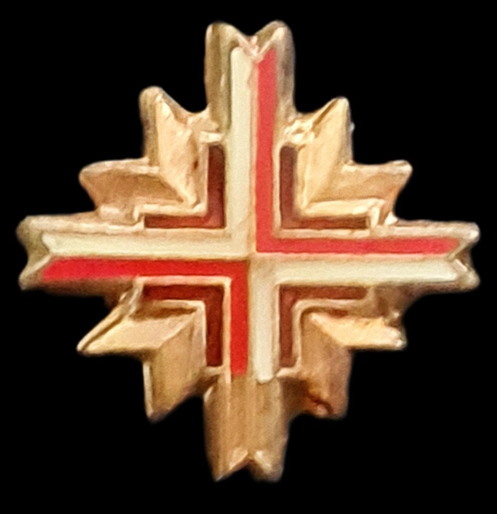 Orde van het Heilige Graf Jeruzalem speld, Verzenden, Nieuw, Stad of Land, Speldje of Pin