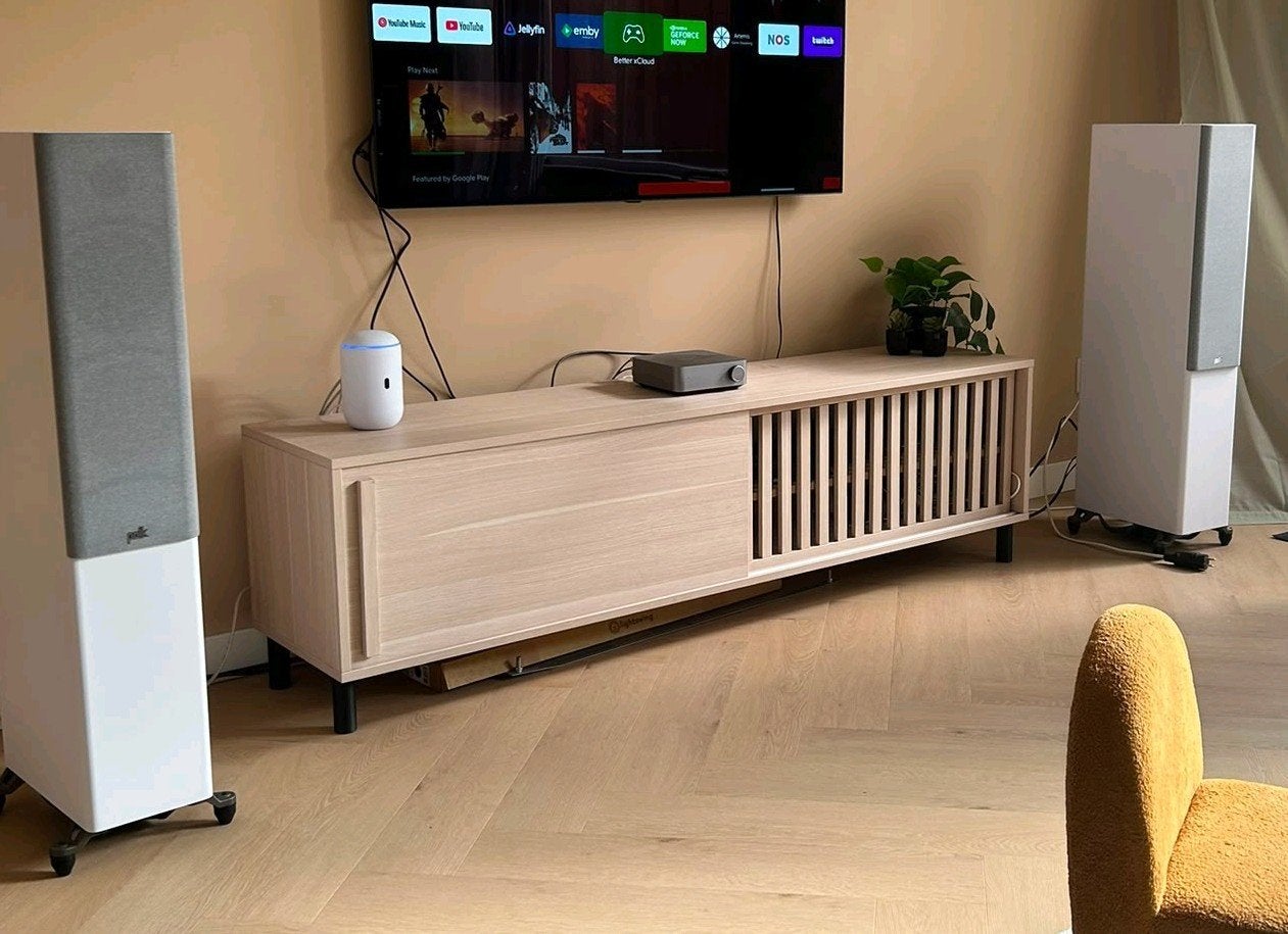 TV Meubel 180CM 1 Maand Oud, Ophalen, 150 tot 200 cm, Nieuw, Minder dan 100 cm