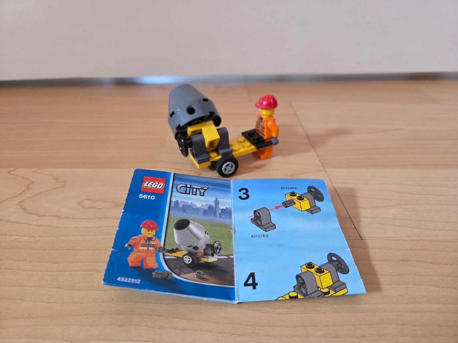 Lego City 5610 Bouwvakker, Lego, Ophalen of Verzenden, Complete set, Inclusief instructies