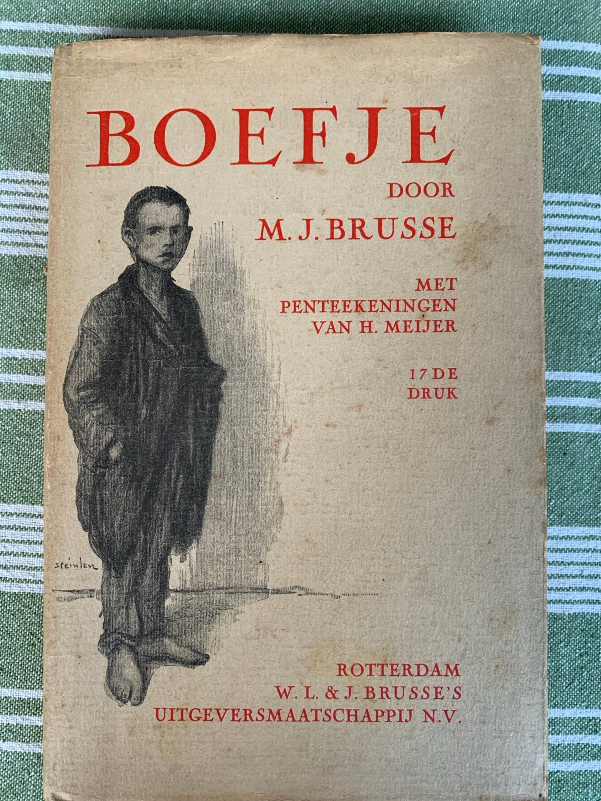 Boefje - M.J. Brusse (17e druk, 1932), Ophalen of Verzenden, Gelezen, Nederland