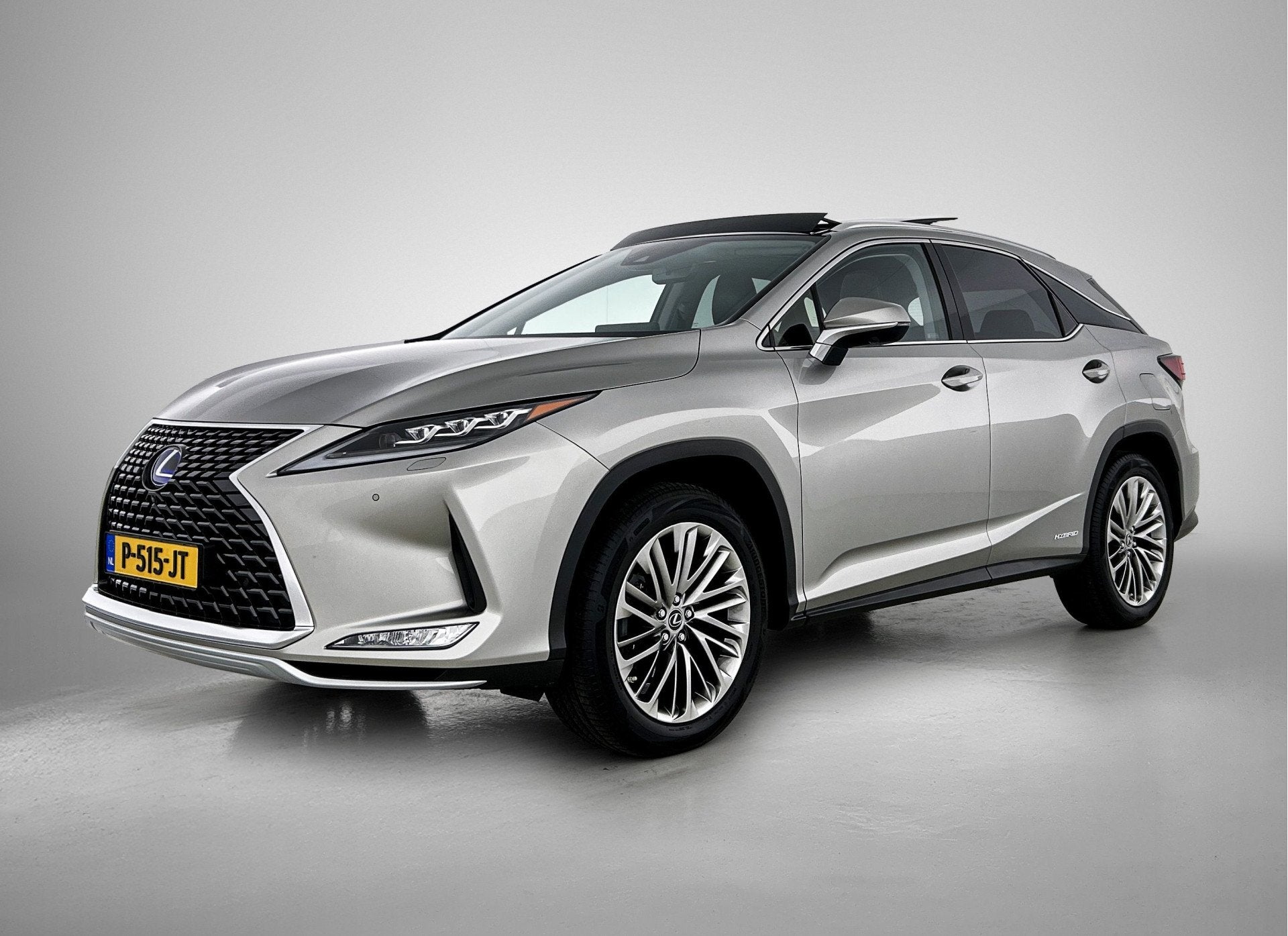 Lexus RX 450h 4WD President Line | Panoramisch Schuifdak | M, Auto's, Lexus, Automaat, Gebruikt, Euro 6, Adaptive Cruise Control