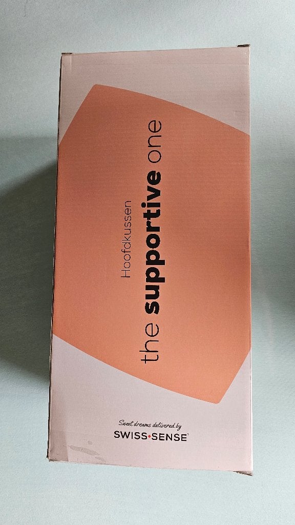 2 Swiss Sens hoofdkussens "the supportive one", Ophalen, Eenpersoons, Wit, Overige materialen