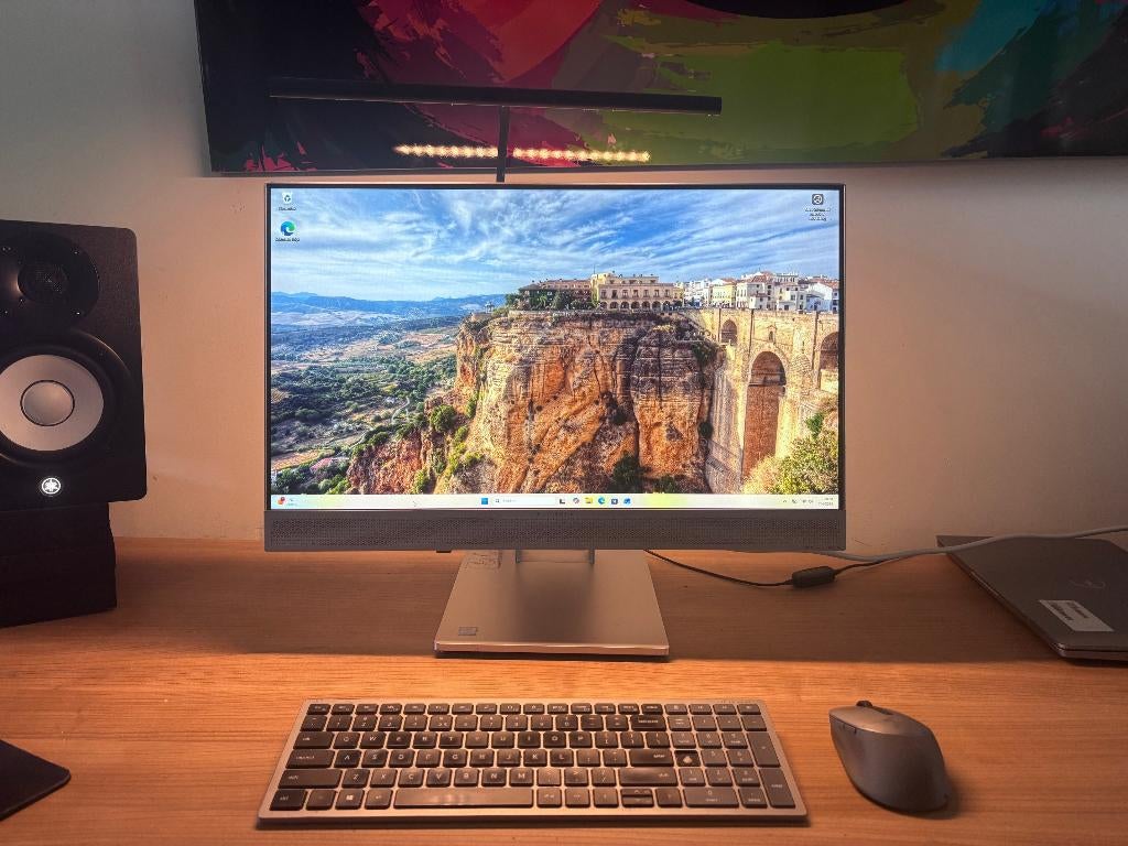HP EliteOne 800 G4 All-in-One, Ophalen, Gebruikt, Met monitor, 8 GB