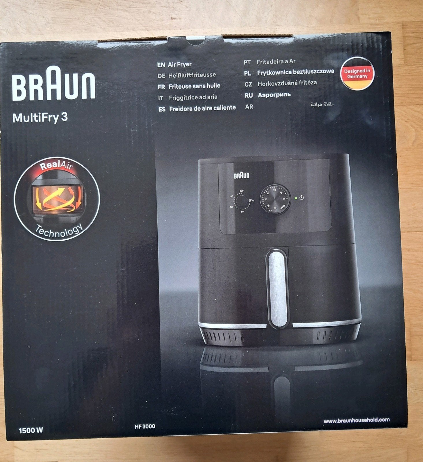 Braun Multi Fry 3 Air Fryer HF3000 *nieuw *, Witgoed en Apparatuur, Verzenden, Nieuw