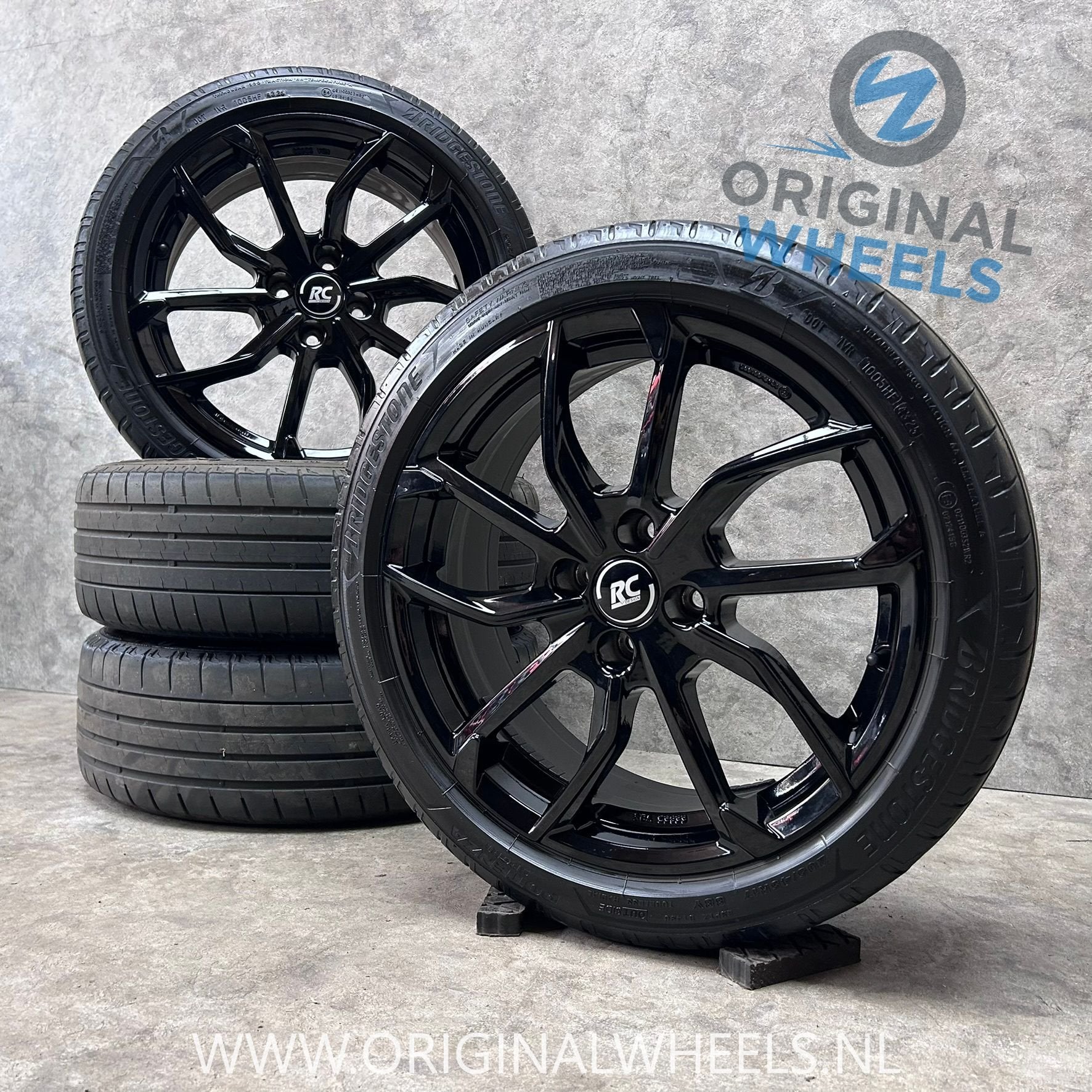 17 inch RC Desgin velgen + zomerbanden Renault Clio V, Auto-onderdelen, Banden en Velgen, Gebruikt, -, -, Banden en Velgen