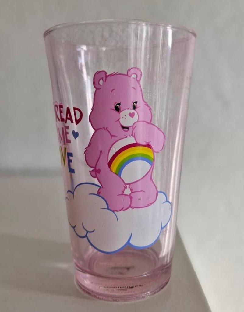Glas Troetelberen, Ophalen of Verzenden, Zo goed als nieuw, Frisdrankglas