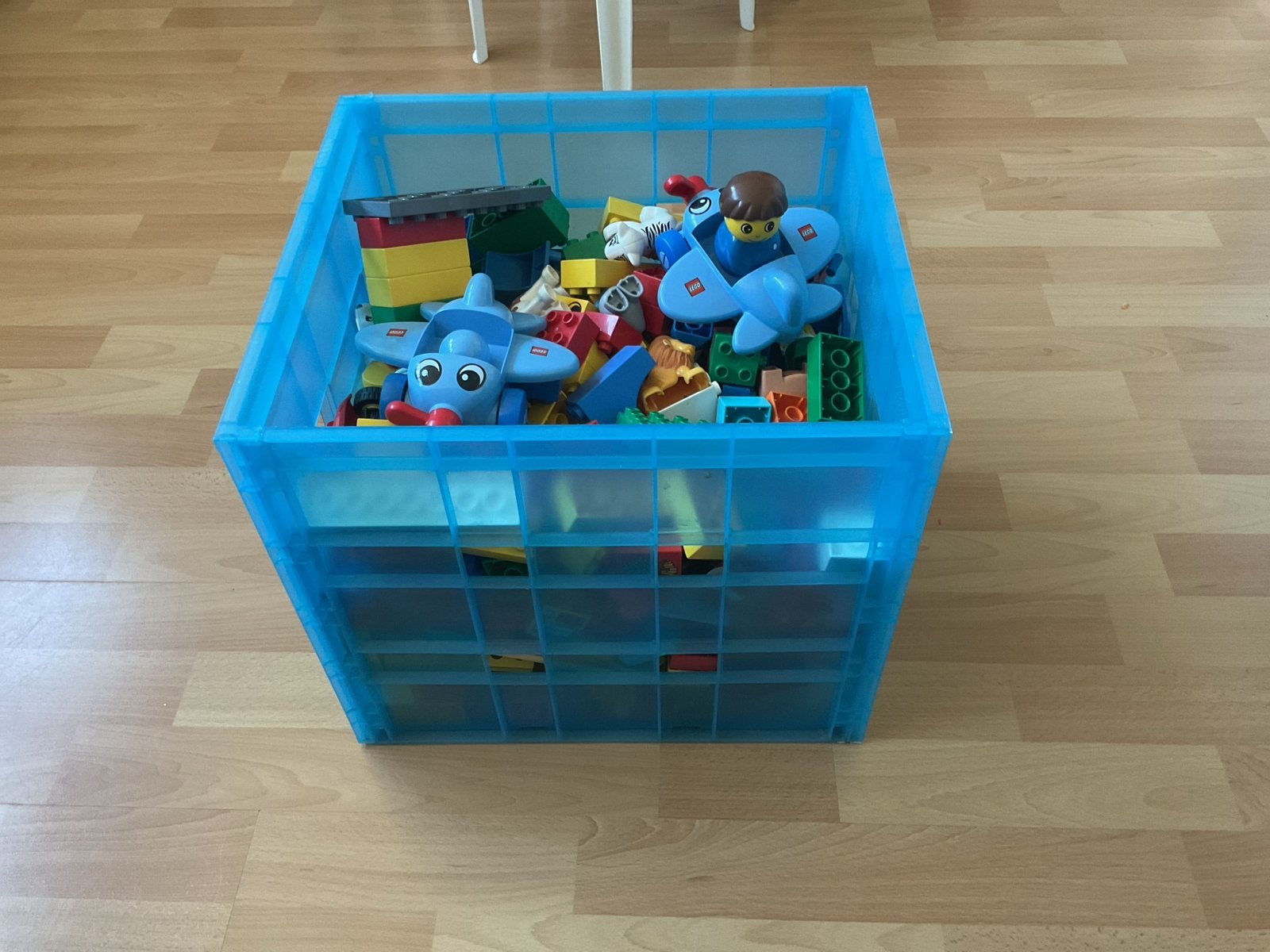 Grote doos met Duplo, Kinderen en Baby's, Speelgoed | Duplo en Lego, Ophalen, Zo goed als nieuw, Duplo