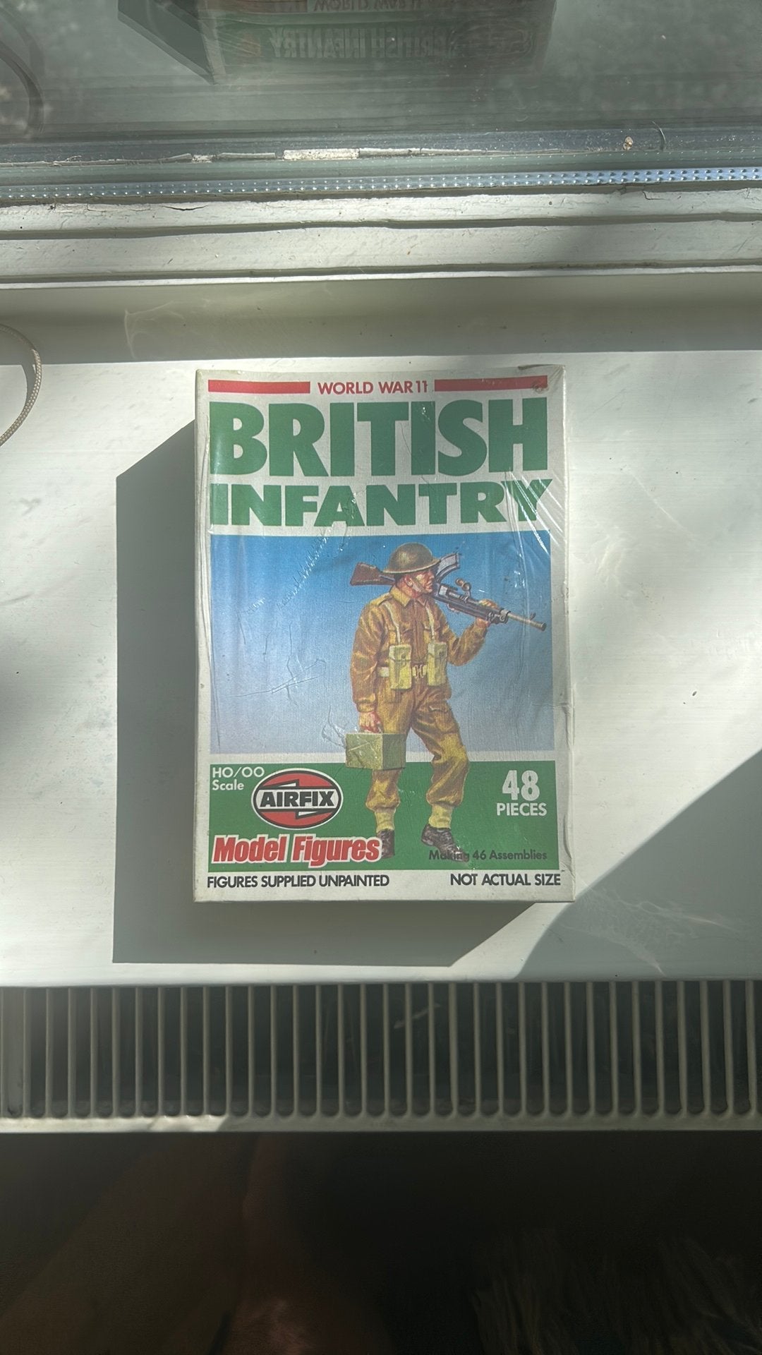 Vintage Airfix WWII British Infantry Model Figures (HO/OO), Ophalen of Verzenden, Nieuw, 1:50 of kleiner