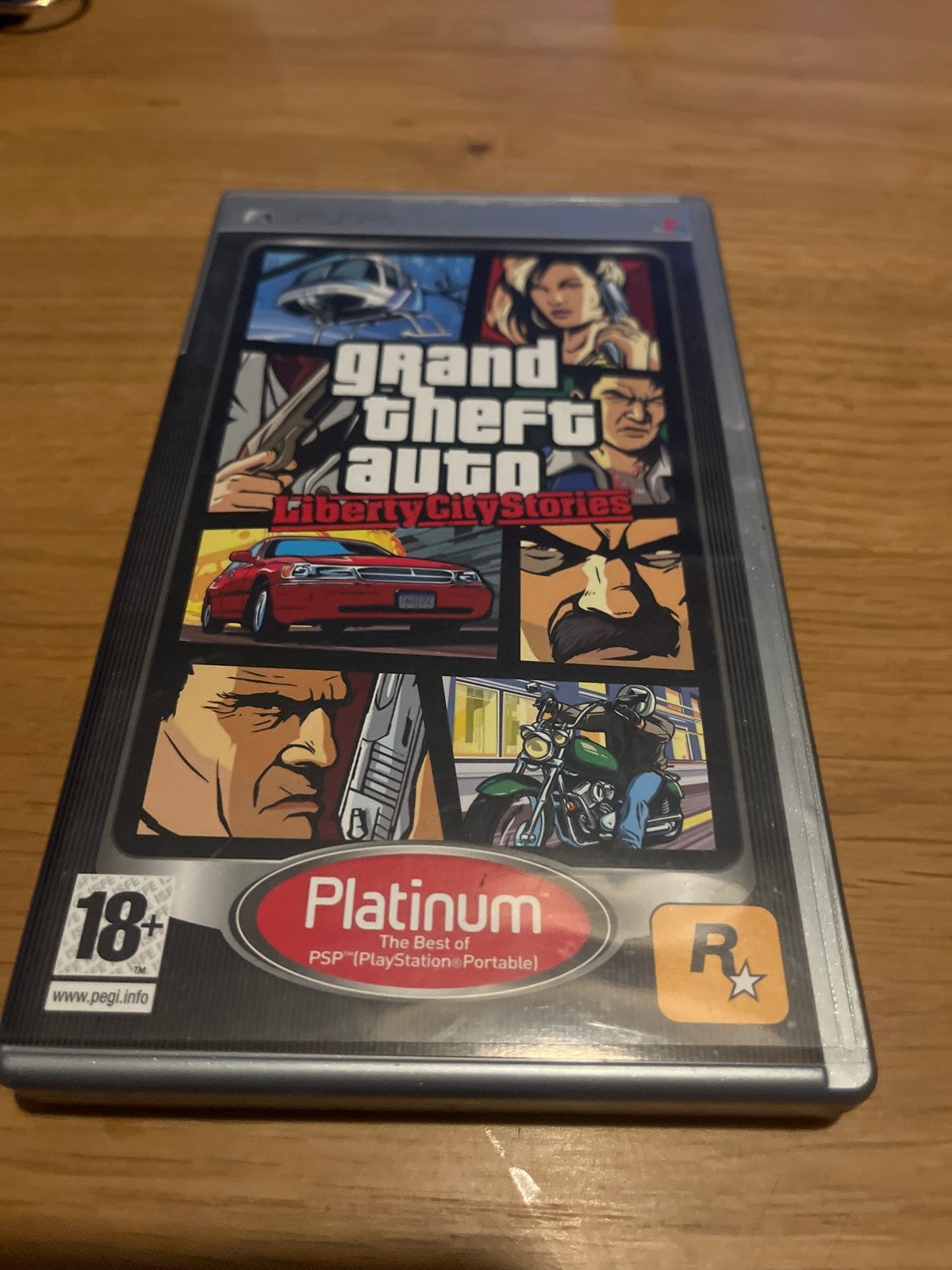Grand Theft Auto: Liberty City Stories PSP Platinum, Avontuur en Actie, Gebruikt, Vanaf 18 jaar, 1 speler