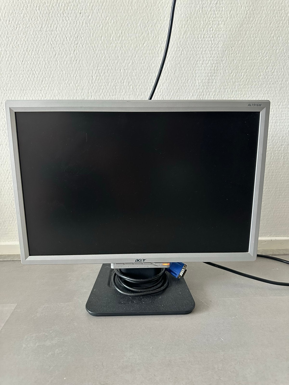 Acer AL1916W LCD Monitor - 19 inch, Computers en Software, Monitoren, Ophalen, Kantelbaar, VGA, 60 Hz of minder