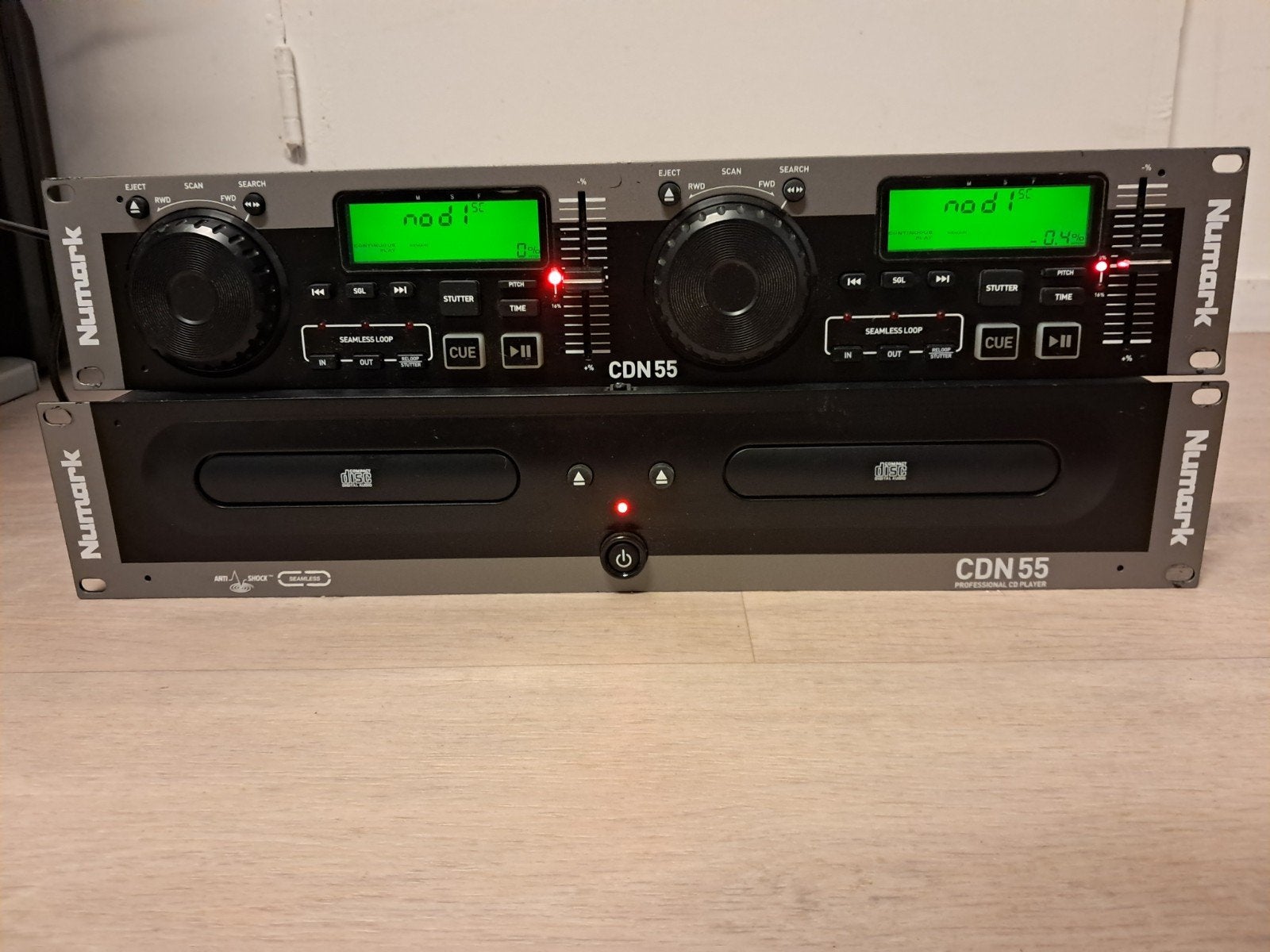 Numark CDN 55 Professionele Dubbele CD-speler, Ophalen of Verzenden, Zo goed als nieuw, Overige merken