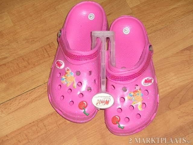 Mooie roze winx clocs met glitters *nieuw* mt 33-34, Meisje, Overige typen, Nieuw, Ophalen of Verzenden