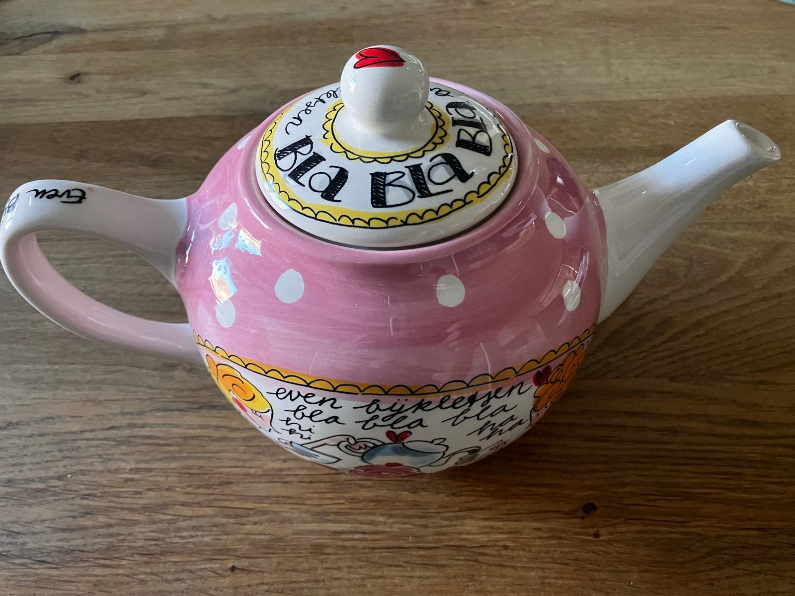 Blond Theepot nooit gebruikt, Ophalen, Keramiek, Zo goed als nieuw, Theepot