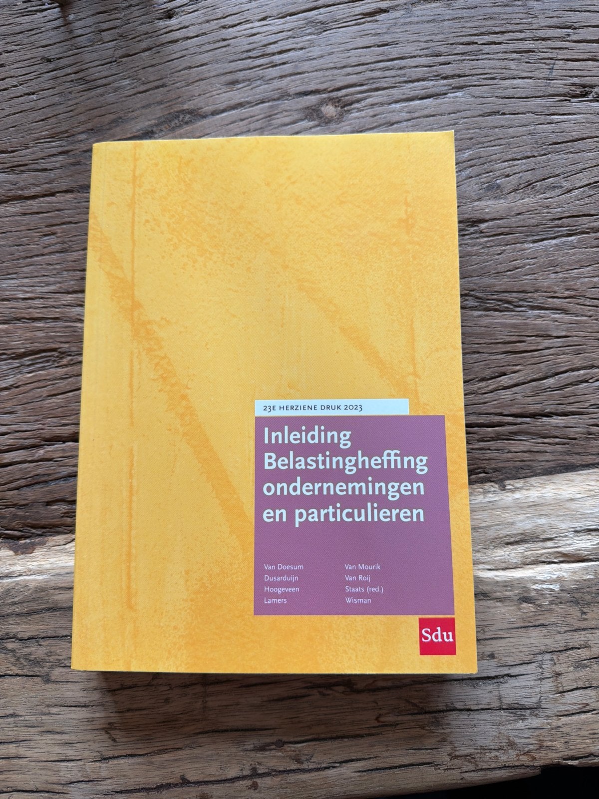 Inleiding Belastingheffing Ondernemingen en Particulieren, Ophalen of Verzenden, Gamma, Zo goed als nieuw, HBO