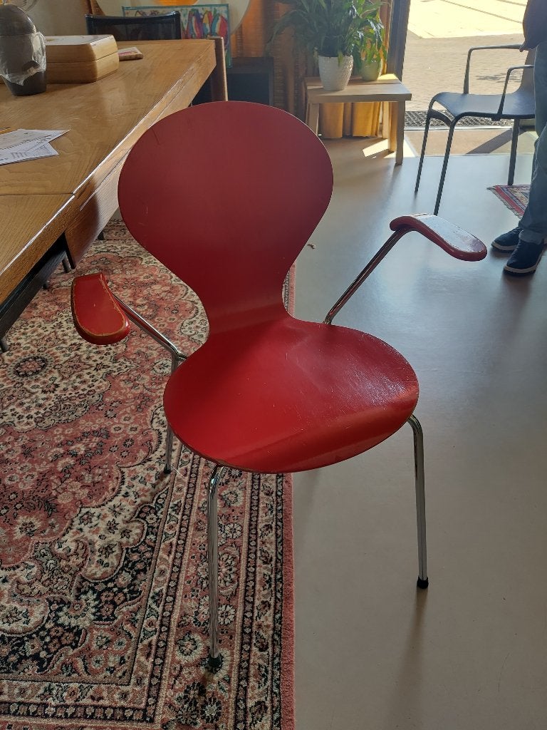 Stoel van Merknaam Danerka made in Denmark, Ophalen, Deens Minimalisme, Gebruikt, Eén