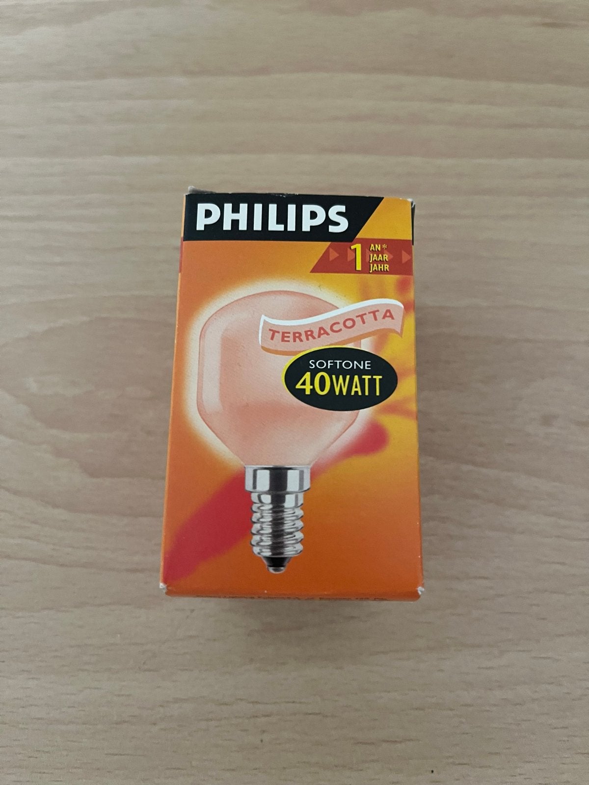 Philips Terracotta Softone 40W E14 gloeilamp, Ophalen, Philips, E14 (klein), Nieuw